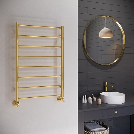 Аврора П8 500х800 Полотенцесушитель TERMINUS Золото Шадринск - фото 3 Аврора П8 500х800 Полотенцесушитель TERMINUS Золото Шадринск - фото 3