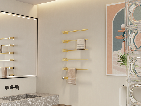 Аккорд П5 500х800 электро Полотенцесушитель TERMINUS Брашированное золото Шадринск - фото 5 Аккорд П5 500х800 электро Полотенцесушитель TERMINUS Брашированное золото Шадринск - фото 5