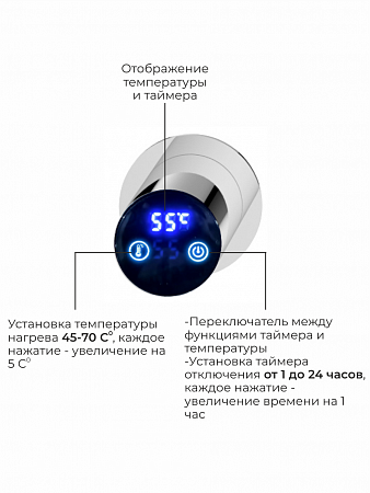 Аккорд П5 500х800 электро Полотенцесушитель TERMINUS Нержавеющая сталь Шадринск - фото 4 Аккорд П5 500х800 электро Полотенцесушитель TERMINUS Нержавеющая сталь Шадринск - фото 4