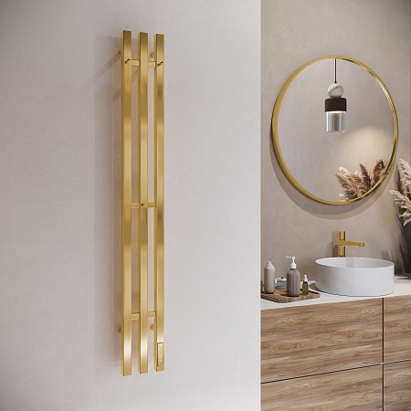 Стойка электро TRES проф1200 TERMINUS Брашированное золото Шадринск - фото 3 Стойка электро TRES проф1200 TERMINUS Брашированное золото Шадринск - фото 3