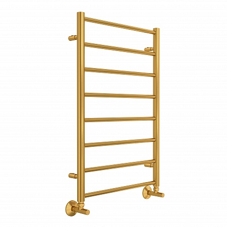 Аврора П8 500х800 Полотенцесушитель TERMINUS Брашированное золото Шадринск - фото 1 Аврора П8 500х800 Полотенцесушитель TERMINUS Брашированное золото Шадринск - фото 1
